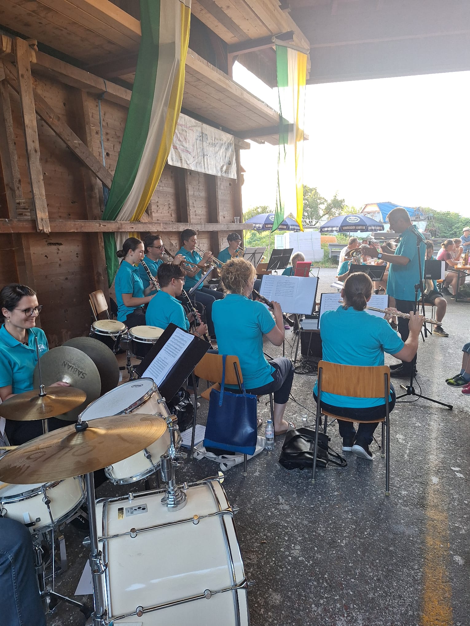 Halbjahresabschluss am Sommerfest